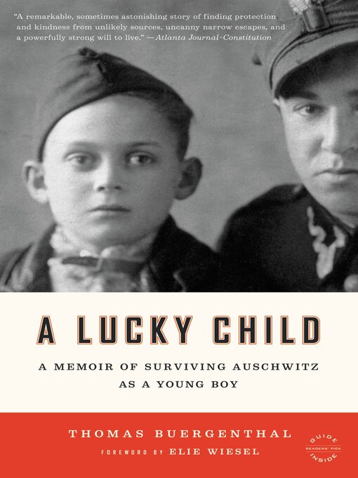 Title details for A Lucky Child by Thomas Buergenthal - Available